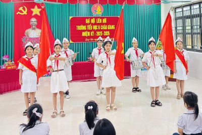 ĐẠI HỘI LIÊN ĐỘI TIỂU HỌC B CHÂU GIANG