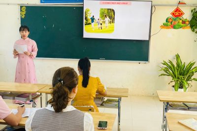 Ảnh thi giáo viên giỏi cấp trường năm học 2025 – 2026