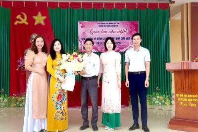 GIAO LƯU VĂN NGHỆ, THỂ THAO  CHÀO MỪNG 43 NĂM NGÀY NHÀ GIÁO VIỆT NAM 20/11