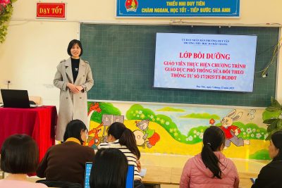 Bồi dưỡng chương trình giáo dục phổ thông  môn Lịch sử và Địa lícấp Tiểu học