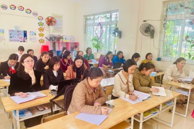 SINH HOẠT CHUYÊN MÔN NÂNG CAO NĂNG LỰC DẠY HỌC MÔN TOÁN CẤP TIỂU HỌC